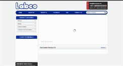 Desktop Screenshot of labcoindia.com